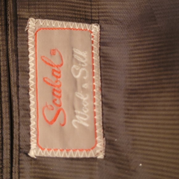 Vintage Marcello Tarantino Couture Wool and Silk Suit Jacket Blazer - Picture 12 of 13